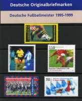 BRD - Motivkollektion Deutsche Fußballmeister 1995-1999 **