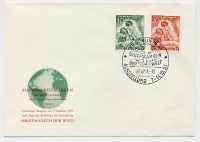 Berlin FDC Mi-Nr.80/81 Tag der Briefmarke 1951