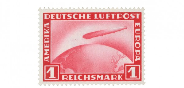 Dt. Reich MiNr. 455 ** Luftschiff "Graf Zeppelin LZ 127"