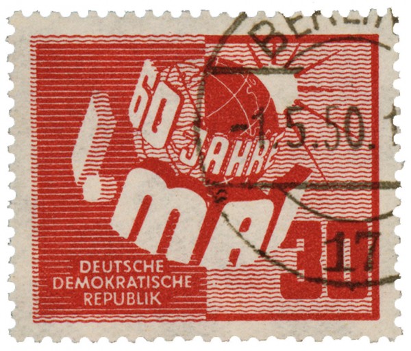 DDR MiNr. 250 o 60 Jahre 1. Mai