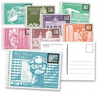 Postkartenset "Aufbau in der DDR"