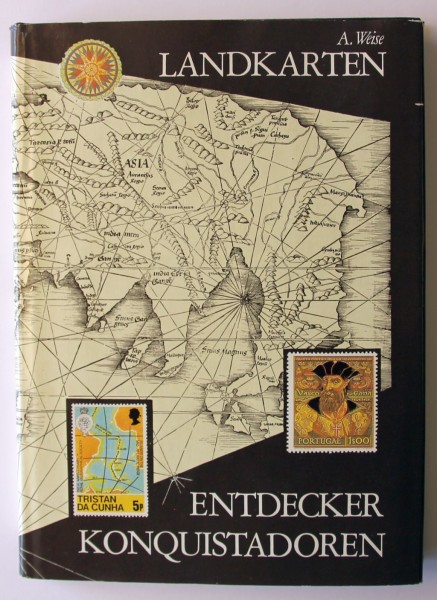 Buch: Landkarten/Entdecker/Konquistadoren (Literatur-VEB Hermann Haak)
