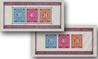 All.Bes.GA MiNr. 924/27 Bl.12 A ** Briefmarkenausstellung Berlin 1946