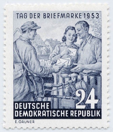 DDR MiNr. 396YII ** Tag d. Briefmarke