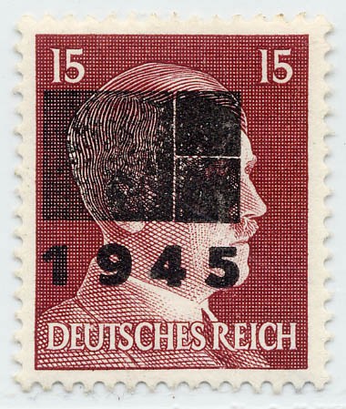 Dt. Lokalausgabe - Netzschkau-Reichenbach MiNr. 9 IIb ** (DR 789 - Aufdr. Typ IIb)