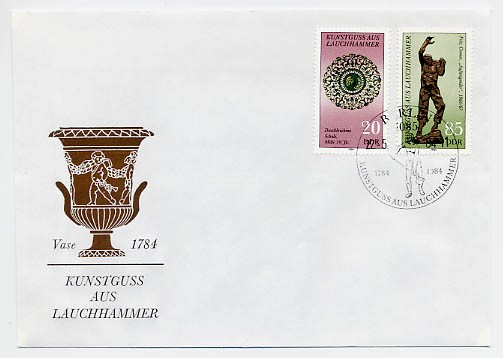 DDR FDC MiNr. 2874/75 Kunstguß