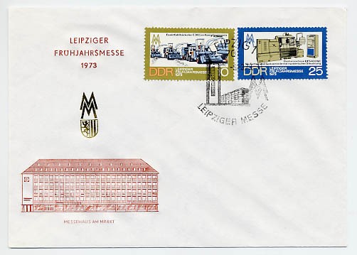 DDR FDC MiNr. 1832/33 LFM 1973