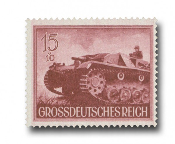 Dt. Reich MiNr. 880x ** Heldengedenktag 1944, senkrechte Gummierung