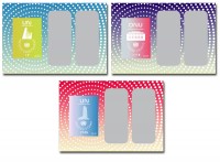 UNO New York, Genf, Wien 3 Krypto-Briefmarken 2020 **