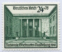 Dt. Reich MiNr. 743 ** Nationale Briefmarkenausstellung 1940
