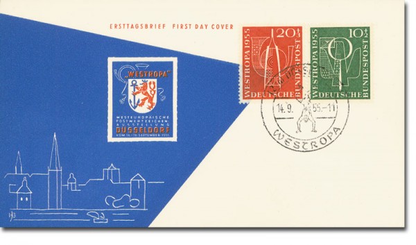 BRD FDC MiNr. 217-218