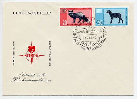 DDR FDC MiNr. 945/46 Rauchwarenaukt.