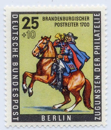 Berlin MiNr. 158 ** Tag der Briefmarke 1956
