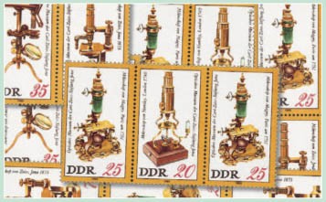 DDR Zdr.-Kombinat. MiNr. 2534/37 ** Optisches Museum (WZd 459-466,SZd 210-217