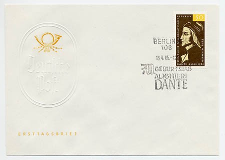 DDR FDC MiNr. 1097 Dante