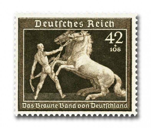 Dt. Reich MiNr. 699 ** 6. Rennen um "Das Braune Band" 1939