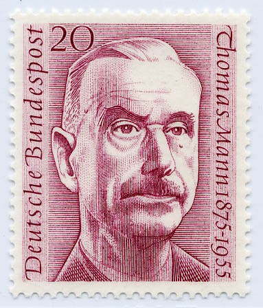 BRD MiNr. 237 ** 1. Todestag von Thomas Mann