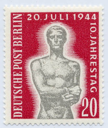 Berlin MiNr. 119 ** 10. Jhrstg. , 20. Juli 1944
