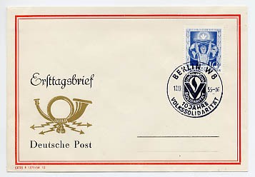 DDR FDC MiNr. 484 Volkssolidarität