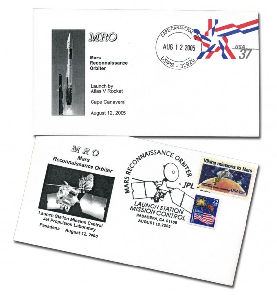 Mars-Raumsonde "MRO", 1 Startbrief 12.08.2005