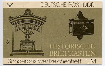 DDR SMHD 22 ** Historische Briefkästen