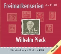 Philatelie-kompakt: Wilhelm Pieck Freimarkenserien der DDR