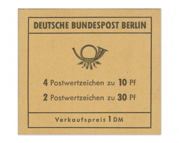 Berlin MH 6d ** Brandenburger Tor, 1970 Reklame Dietzel