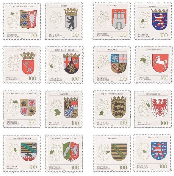 Bund-Set: Wappen der Länder **