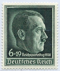 Dt. Reich MiNr. 672x ** 10. Reichsparteitag 1938
