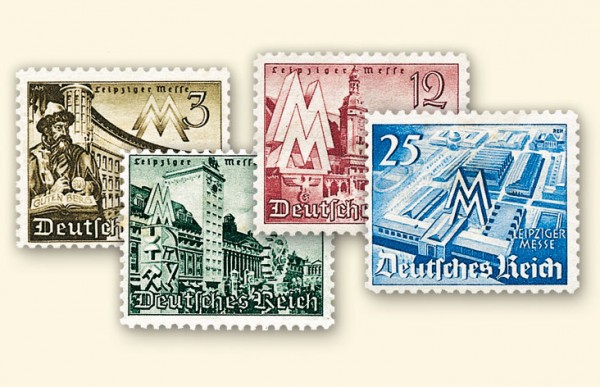 Dt. Reich MiNr. 739/42 ** Leipziger Frühjahrsmesse 1940