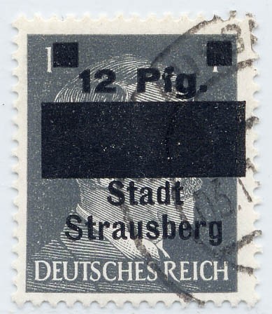 Dt. Lokalausgabe - Strausberg (n.a.) MiNr. 4 o (DR 781a mit Aufdr.)