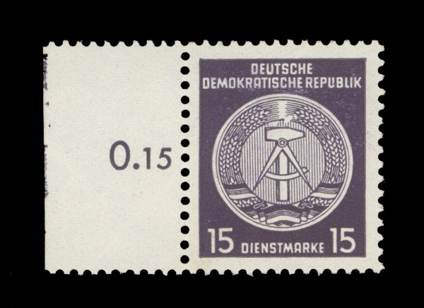 DDR Dienstmarken A MiNr. 21xII XII **