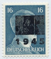 Dt. Lokalausgabe - Netzschkau-Reichenbach MiNr. 10IIb **(DR 790 - Aufdr. Typ IIb)