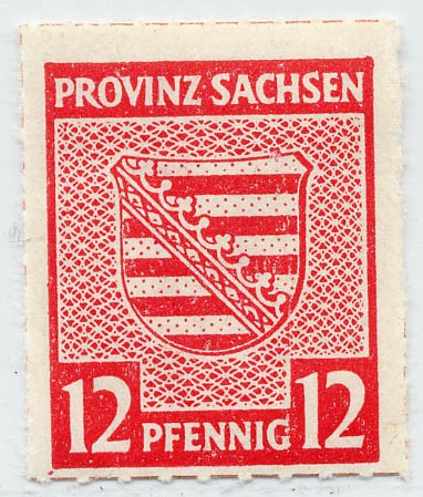 Dt. Lokalausgabe - Naumburg (n.a.) MiNr. 6 II ** (SBZ 71 X -Aufdr.Typ II)