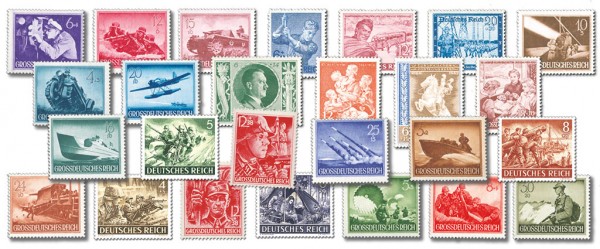 Dt. Reich MiNr. 810-910 ** - Die letzten 100 Marken