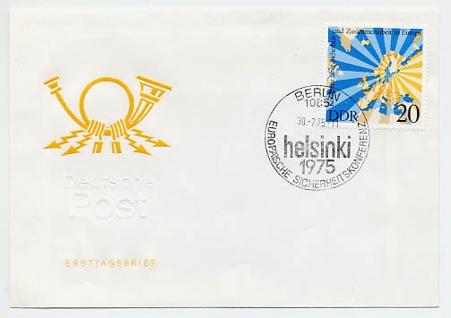 DDR FDC MiNr. 2069 KSZE-Konferenz