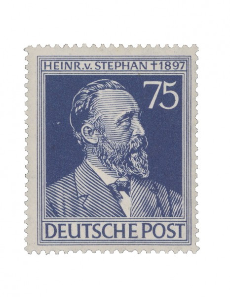All.Bes.GA MiNr. 964b ** mit Farb-Befund 50. Tdtg. Heinrich von Stephan
