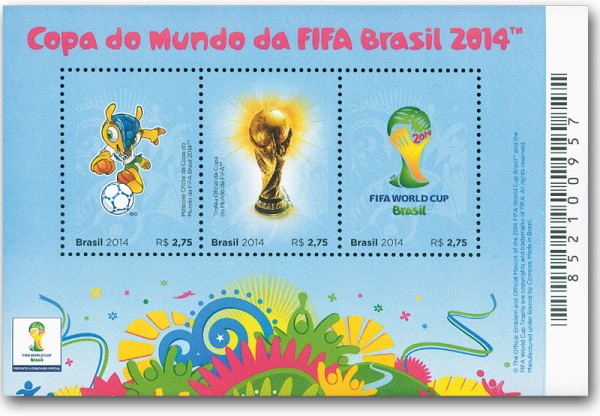 Brasilien Fußball-WM 2014 ** 1 Block