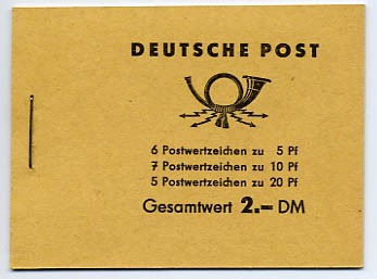DDR MH 3b1 ** (A) Freimarken: Fünfjahrplan