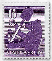 All.Bes. BB MiNr. 1/7A v,wa ** FM - Berliner Bär und Eiche