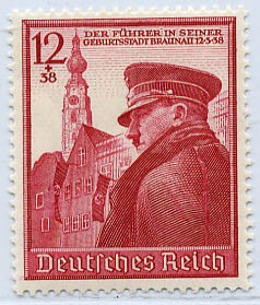 Dt. Reich MiNr. 691 ** 50. Geburtstag Adolf Hitlers