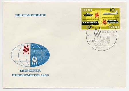 DDR FDC MiNr. 976/77 LHM 1963