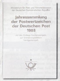 DDR Jahressammlung 1988 o