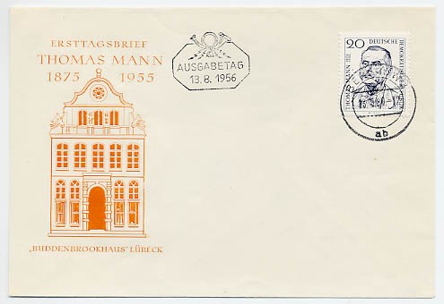 DDR FDC MiNr. 534 Thomas Mann