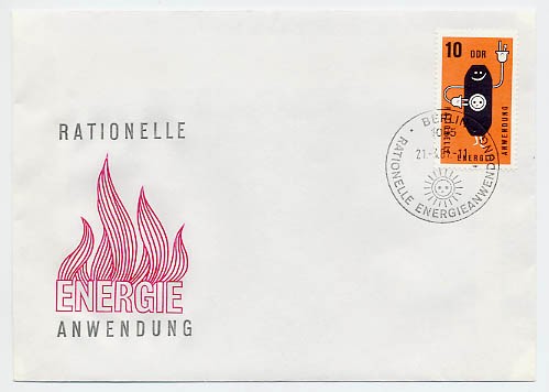 DDR FDC MiNr. 2601 Spars. Energieanwendung