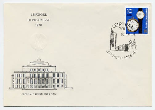 DDR FDC MiNr. 1601 LHM 1970