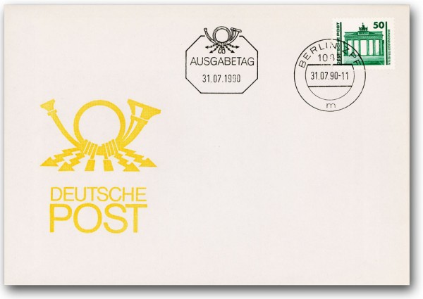 DDR Ersttagsbrief (FDC) MiNr. 3346 RM