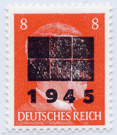 Dt. Lokalausgabe - Netzschkau-Reichenbach MiNr. 6 IIc **(DR 786 - Aufdr. Typ IIc)