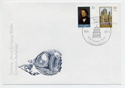 DDR FDC MiNr. 3358/59 Neue Synagoge