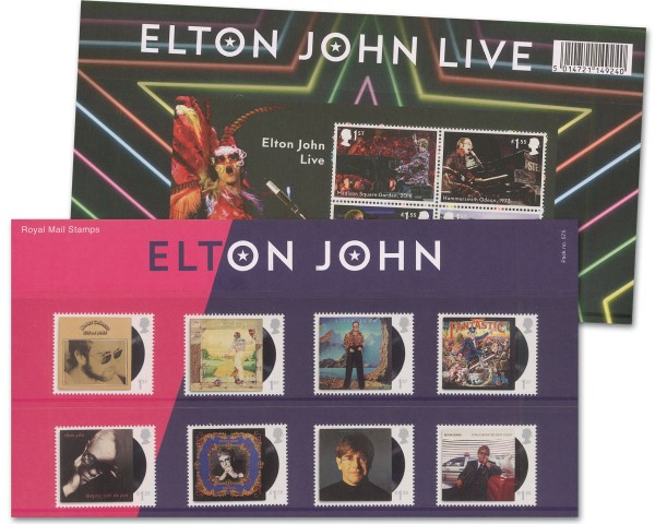 Großbritannien - Elton John Presentation Pack